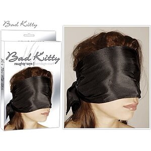 Esarfa Bondage Satin Negru 120x15 Cm