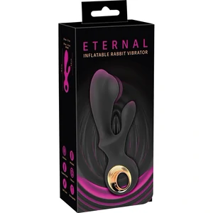 Eternal Rabbit Gonflabil — 3 Motoare, 10 Moduri, USB Negru