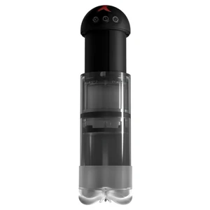 Extender Vibrating Penis Pump Transparent