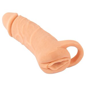 Prelungire Penis Extensie 2in1 Manson Masturbator Nature Skin
