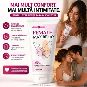 Female Max Relax Water Based Anal Lubricant 60ml