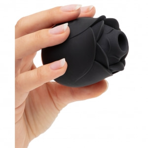 Fifty Shades Of Grey Hearts Flowers Stimulator 6 Viteze Negru