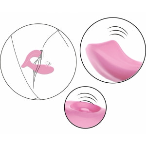 FLAMENGO Puls – Vibrator Punctul G Și Clitoris, 10 Moduri, 2 Motoare, IPX7 Roz