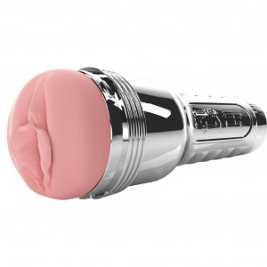 Jucarii Pentru Barbati Fleshlight Quiver — Masturbator Vibrant, Reîncărcabil Argintiu