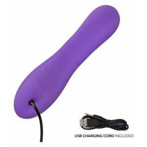 Flex Bend Hold Vibrator Dual 10 Moduri IPX7 Reîncărcabil Mov