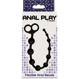 Flexible Anal Beads Negru