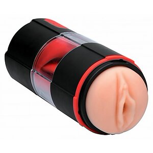 Flicking Tongue Masturbator Rosu pe Denysa.ro