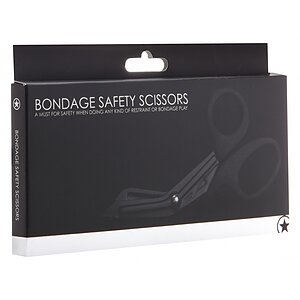 Foarfecă Bondage Safety Negru