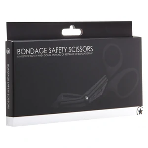 Foarfecă Bondage Safety Negru