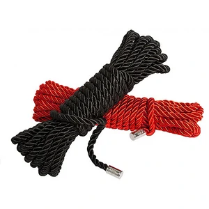 Set Sfori Bondage Pachet Dublu Fifty Shades Franghii Silky Bondage Pentru Cuplu 5 Metri