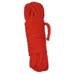 Funie Bondage Rope 1000cm Roșu pe Denysa.ro