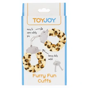 Furry Fun Cuffs Leopard