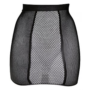 Fustă Le Desir High-Waist Fishnet Negru pe Denysa.ro
