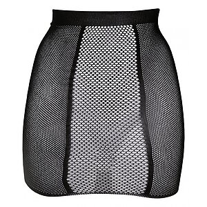 Fusta Le Desir High-Waist Fishnet Negru S-L