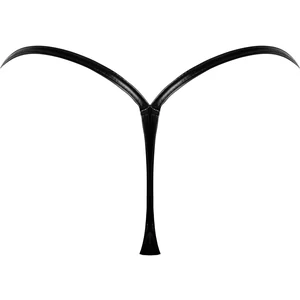 G-String Noir Handmade Tease Negru L-XL