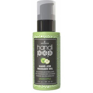 Gel Comestibil Masaj Sensuva HandiPop Măr Verde pe Denysa.ro