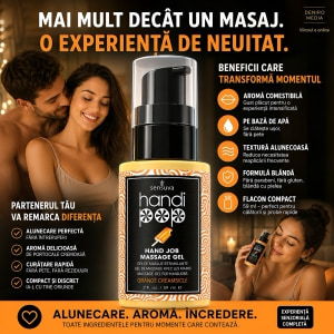 Gel Comestibil Sensuva HandiPop Portocale Cremă 59ml