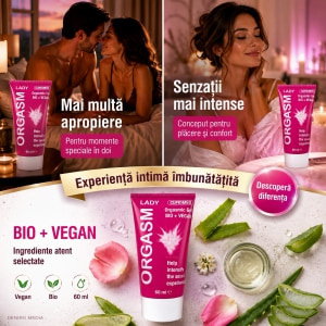 Gel Creșterea Libidoului La Femei Orgasm Lady 60ml