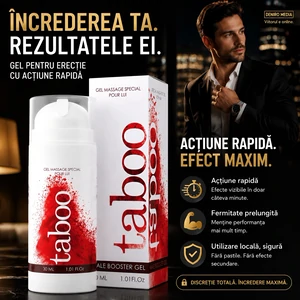 Gel Erecție Taboo Male Booster 30ml