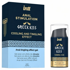 Gel Greek Kiss Relaxare Anală Efect Vibrație și Răcire pe Denysa.ro