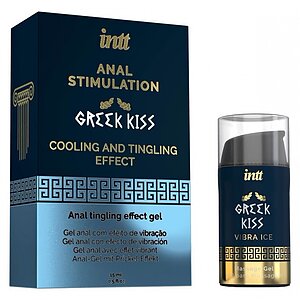 Gel Greek Kiss Relaxare Anală Efect Vibrație și Răcire pe Denysa.ro