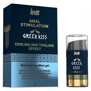 Gel Greek Kiss Relaxare Anală Efect Vibrație și Răcire pe Denysa.ro