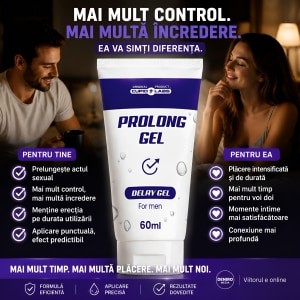 Gel Întârzierea Ejaculării Prolong 60ml