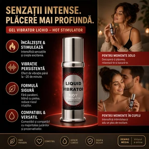 Gel Liquid Vibrator Hot 15ml