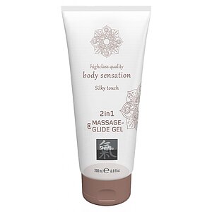 Gel Massage And Glide 2 in 1 Silky Touch 200ml