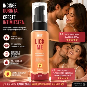 Gel Oral Lick Me Piersică Efect Încălzire 50ml