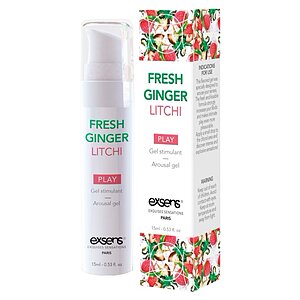 Gel Stimulent Unisex Pentru Cuplu Ghimbir Litchi