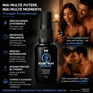 Gel Stimulare Erecție Hard ManPower 15ml