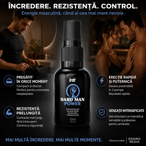 Gel Stimulare Erecție Hard ManPower 15ml