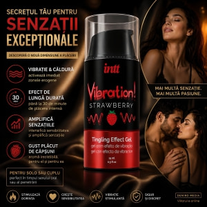 Gel Stimulare INTT Vibration Efect de Furnicături 15ml