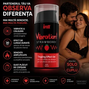 Gel Stimulare INTT Vibration Efect de Furnicături 15ml