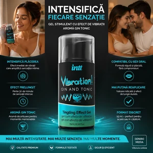 Gel Stimulare Vibration 15 ml Gin Tonic
