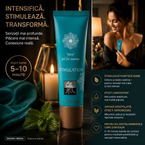 Gel Stimulator Pentru Femei Shiatsu Mint 30ml
