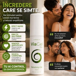 Gel Stimulator ViaGel Pentru Bărbați 30 ml