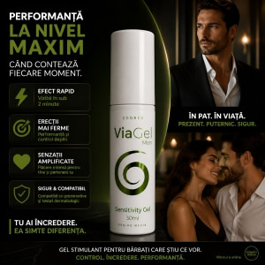 Gel Stimulator ViaGel Pentru Bărbați 30 ml