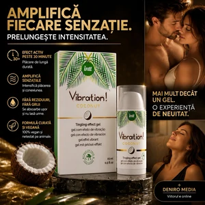 Gel Vegan Vibration Coconut Intt 15 ml Efect Pulsatoriu