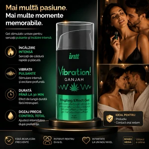 Gel Vibration Ganjah Airless Bottle 15ml
