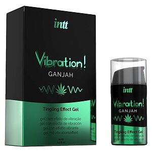 Afrodisiace Pt Barbati Gel Vibration Ganjah Airless Bottle 15ml