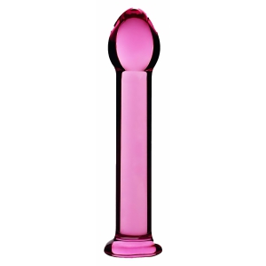Dildo Din Sticla Compatibil Cu Lubrifiant