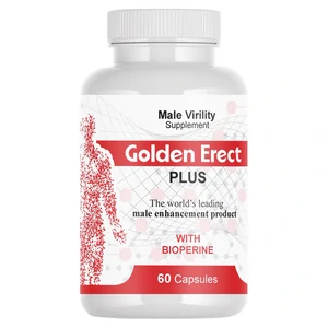 Golden Erect 60 Capsule Pentru Erecție și Volum Masculin 60buc pe Denysa.ro
