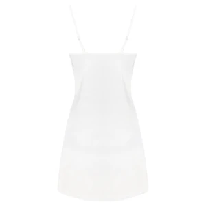 Halat Cu Chemise LivCo Jacqueline Alb S-M
