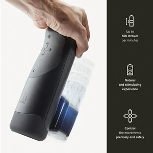 Handy Stroker Pro – 600 Mișcări pe min, cursă 11 cm Negru