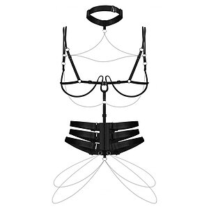 Harness Obsessive Premisis Negru S-L