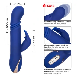 Heated Thrusting G Rabbit Albastru