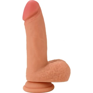 Dildo Cu Ventuza Silicon 18 Cm
