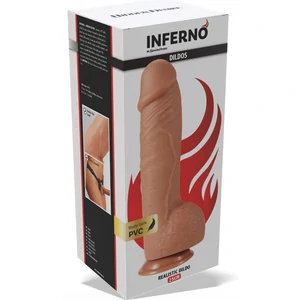 Hidden Desire dildo realist din PVC 25 cm, ergonomic